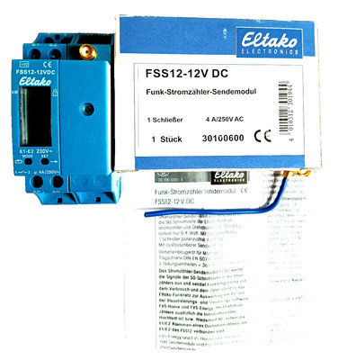 ELTAKO FSS12-12V DC (30100600) Funk- Stromzähler-Sendemodul, für S0- Schnittst.