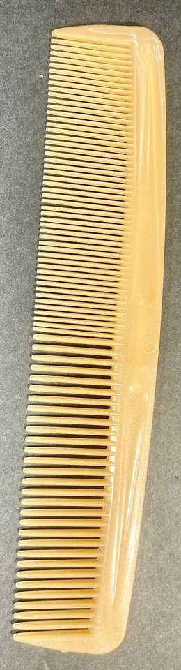 Goody USA Hair Comb 7.5” Peach Hair Care Wide & Tight Teeth Tease Unbreakable - Image 2 of 4