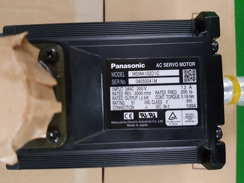 PANASONIC AC SERVO MOTOR MSMA102D1C 1.0KW (NEW IN BOX) DHL INT'L SHIPPING - Picture 4 of 9