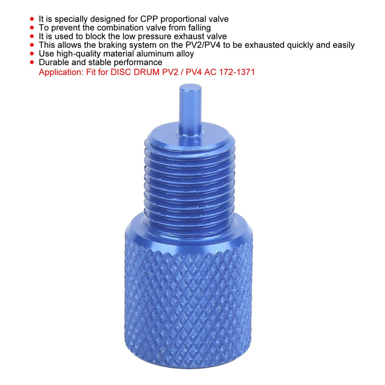 Easy to Use Proportional Valve Bleeder Tool for PV2PV4 Prevents