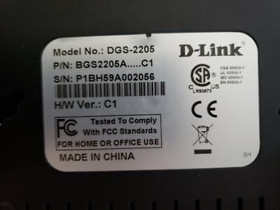 D-Link DGS 2205 Desktop Switch - switch - 5 ports