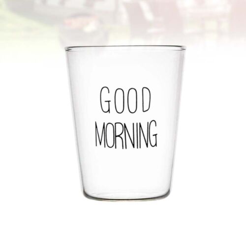 Glass Tea Mug Travel Coffee Cups Drinking Beer Mug Drinking Mug Glass - Picture 1 of 16
