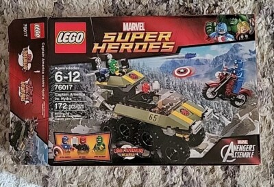 *** EMPTY BOX ONLY *** LEGO Marvel: Avengers: Captain America Vs. Hydra (76017)