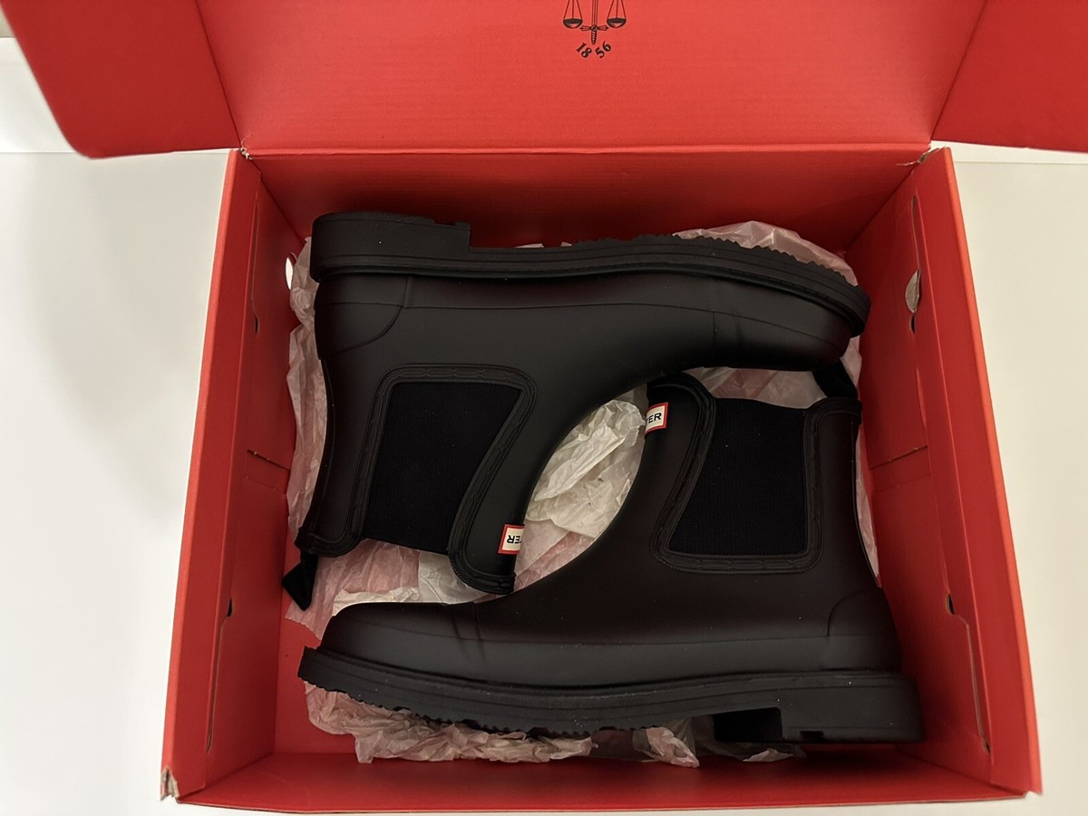 NEW* Women's Hunter Commando Chelsea Boot | eBay