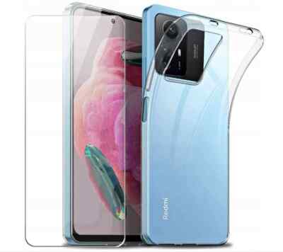 Tasche Für Xiaomi Redmi Note 12 12s 5G Pro + Hülle Case + 9H Displayschutzglas