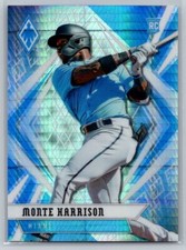 2021 Panini Phoenix #6 Monte Harrison Phoenix Hyper 227/299 MARLINS