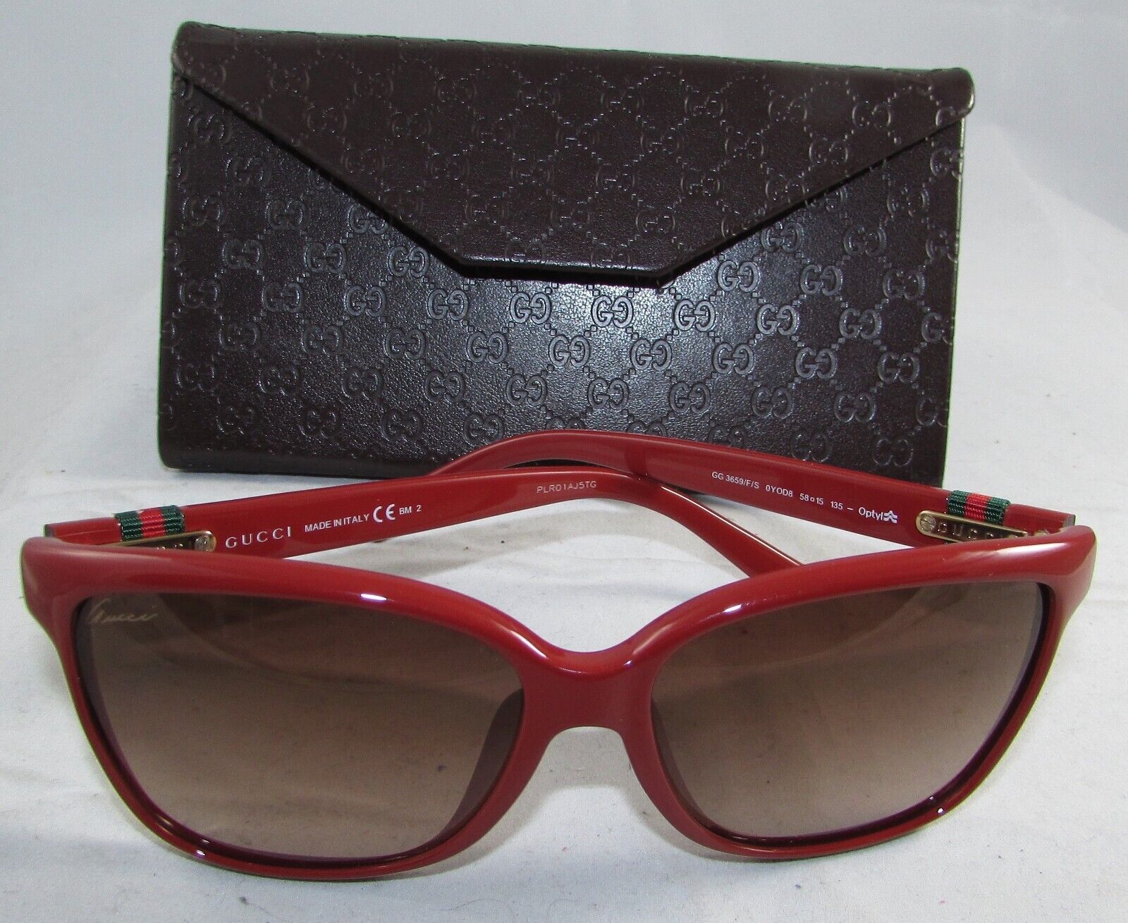 Gucci Sunglasses GG 3659/F/S 15 135 with Case | eBay