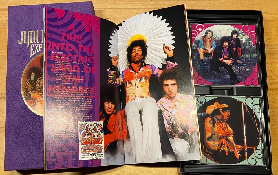 The Jimi Hendrix Experience / 4 CD Purple Velvet Box, 1. US Ausgabe + Promo CD - Bild 4 von 4