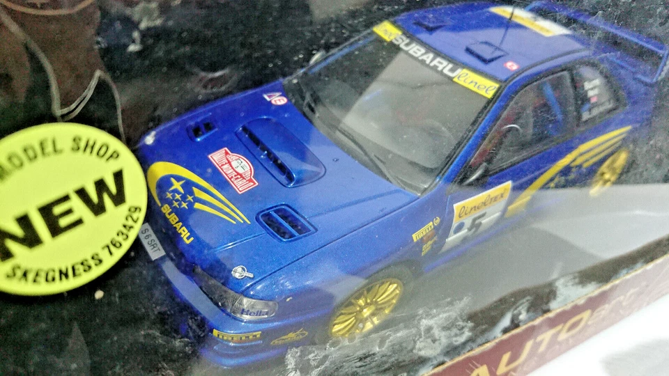 Autoart 1/18 Subaru Impreza GC8 WRC 99 #5 Monte Carlo Rally Burns/Reid 89992 - Immagine 3 di 4