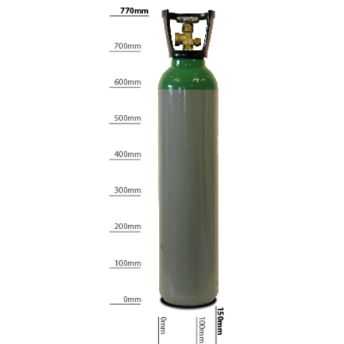 Co2 Argon Mix 20 Gas Bottle Cylinder 10L 200 BAR MIG Welding Gas Rent
