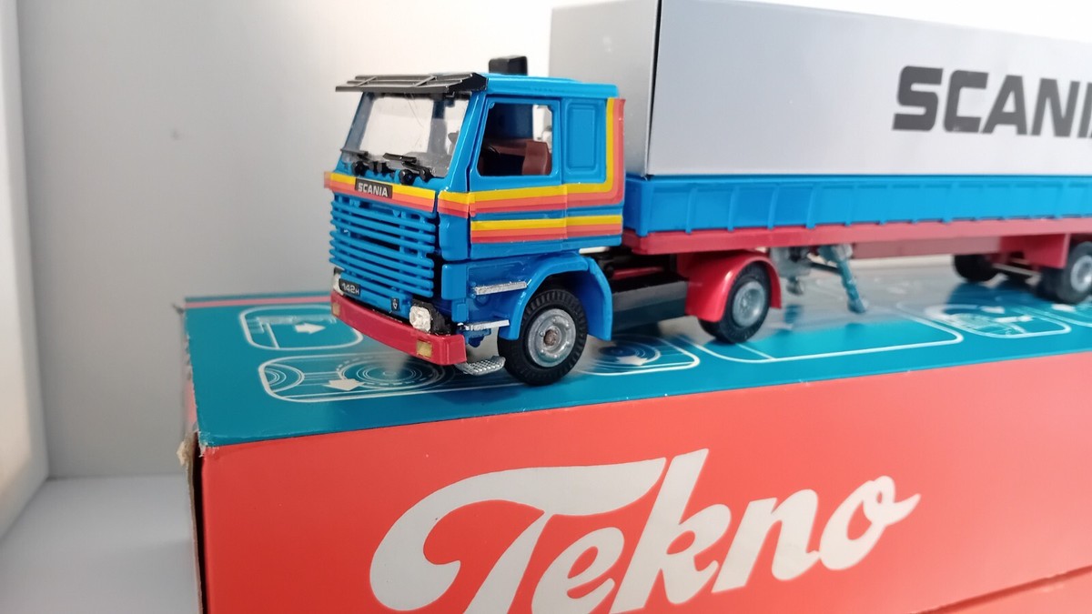 Miniature Tekno Scania 142H Torpedo Truck - Échelle 1:50 - Occasion