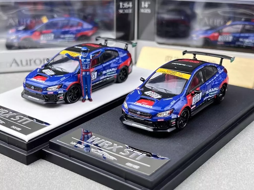 BSC 1:64 Impreza STI WRC06 Ken Block Sports Figure Model Toy