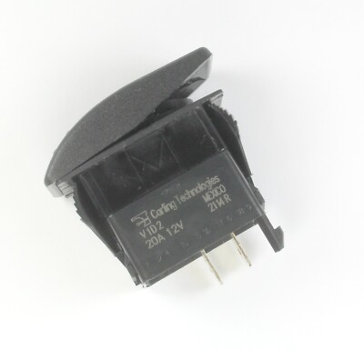 1pc Carling Basic Auf / Off Wippschalter Spst , 20A 12VDC 2PINS 24VDC
