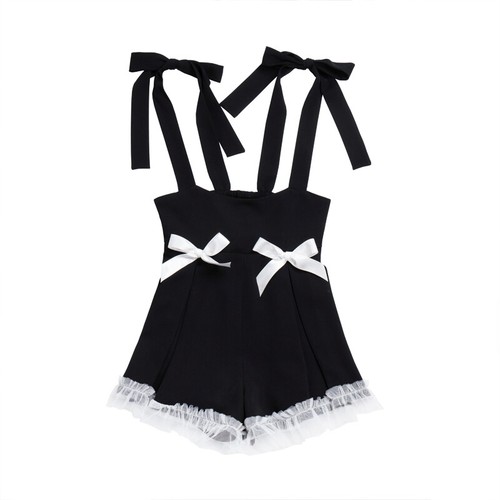Womens Suspender Shorts Kawaii Overall 