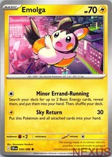 Emolga 030/086 Common Near Mint
