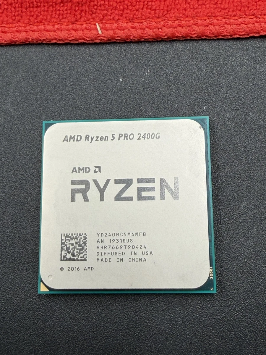 AMD Computer AMD Ryzen 5 2400G Processor Model Processors for sale