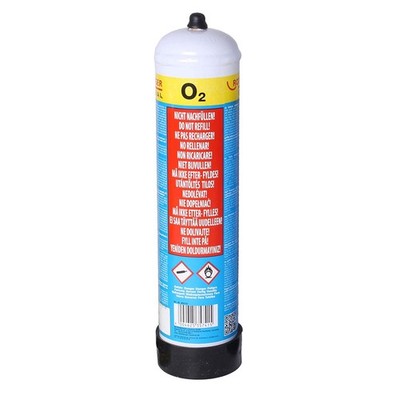Rothenberger Sauerstoff O2 Einwegflasche 930ml 110bar Schweißen Löten Roxy Kit
