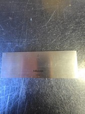 Mitutoyo Gage Block 4 in (4.00000 in) Steel Rectangular