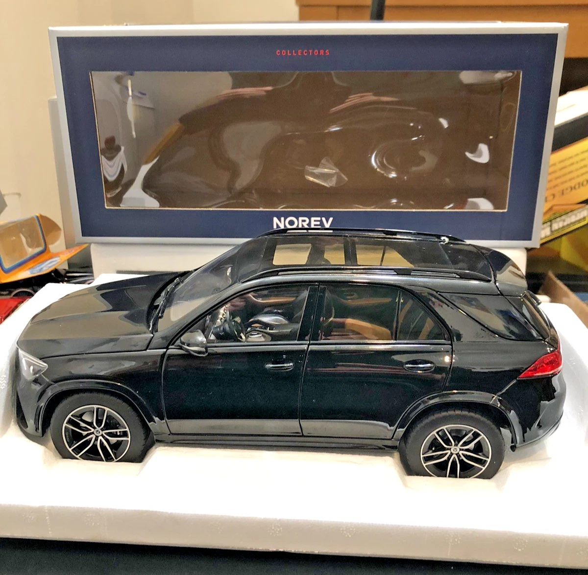 Norev Collectors 183462 Mercedes Benz 2019 GLE SUV Black Diecast Model - 1:18