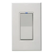 PCS HAI Relay Wall Switch, 15A, White (HAI-WS1R-40A00-W)
