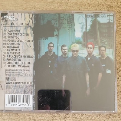 Linkin Park Hybrid Theory CD Rock Album Warner Bros 2000 Jewel