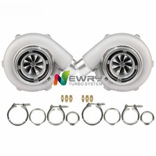 Gtx3076r Genii Mirror Image Turbos Dual Ball Bearing Ar.83 Dual Vband