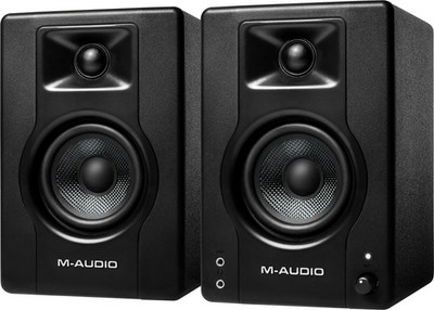 M-Audio BX3 Multimedia Referenzmonitor Paar Aktiv Studiomonitore 3,5''/1'' 120W