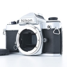    Nikon FE Silver 35mm SLR Film Camera From Japan Tested Exc 5 0204d