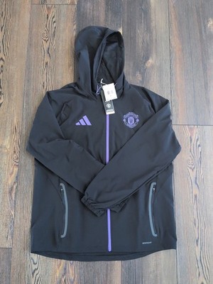 adidas Manchester United Tiro Competition  Vis Tech Travel Jacket JV5351 XL