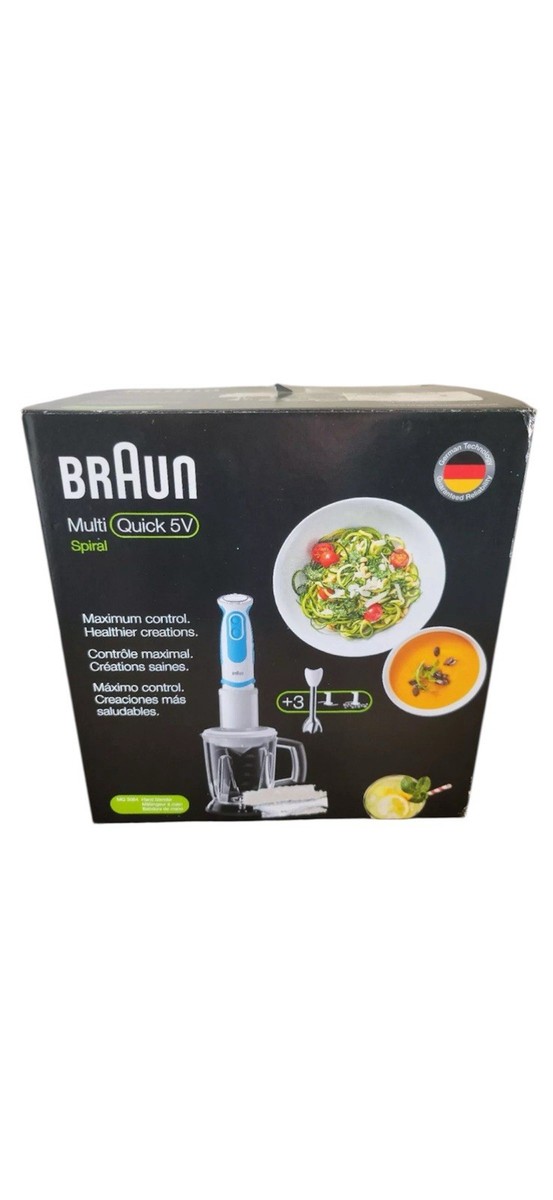 BRAUN Multi Quick 5V MQ 5064 ハンドブレンダー New Braun Multi Quick 5V Spiral Hand Blender MQ5064 | eBay