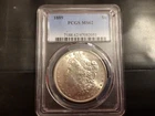 1889 P Morgan Silver Dollar PCGS MS62 $1 You Grade See pics