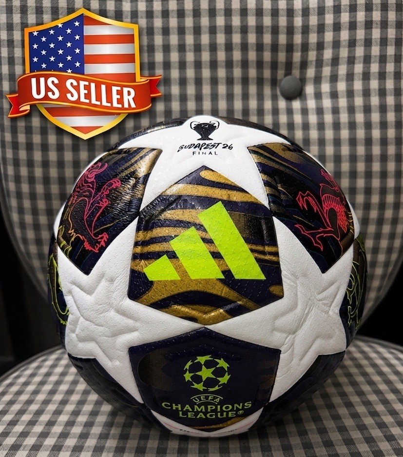 adidas UCL Final Budapest 2026 PRO Official Match Soccer Ball | eBay