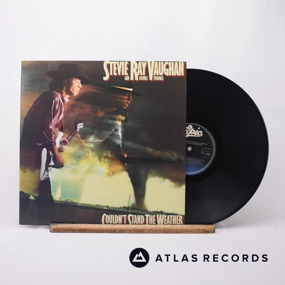Stevie Ray Vaughan & Double Trouble Couldn't Stand The Weather LP Vinyl - EX/EX - Image 2 of 4