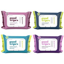 Flushable Butt Wipes Made with Vitamin E  Aloe - Soft  Gentle Wet Wipe Disp...