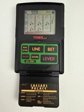 Tiger Electronics Talking Caesars Palace Electronic Slots LCD Handheld Game Used