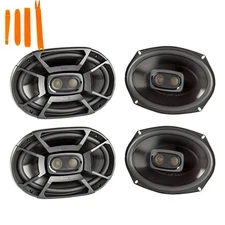 Polk Audio Two Pairs Of DB692 6x9" Speakers Marine Powersports Certification