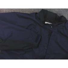 DryJoys by FootJoy Jacket Womens Large Navy Blue Lightweight Golf Rain Coat