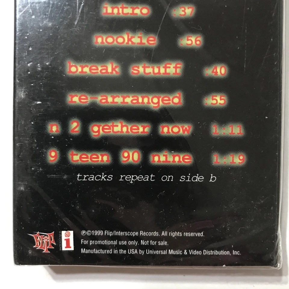 Limp Bizkit Significant Other Snippet Cassette Sampler New Sealed 1999 Promo - Image 4 of 4