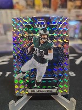 Dallas Goedert Silver Mosaic Prizm 2023 Mosaic Football  Eagles #195