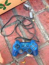 Sony PlayStation 1 PS1 DualShock Controller Island Blue Translucent SCPH-110 OEM