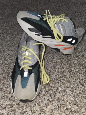 adidas Yeezy Boost 700 Size 7  Yellow Shoe Laces.