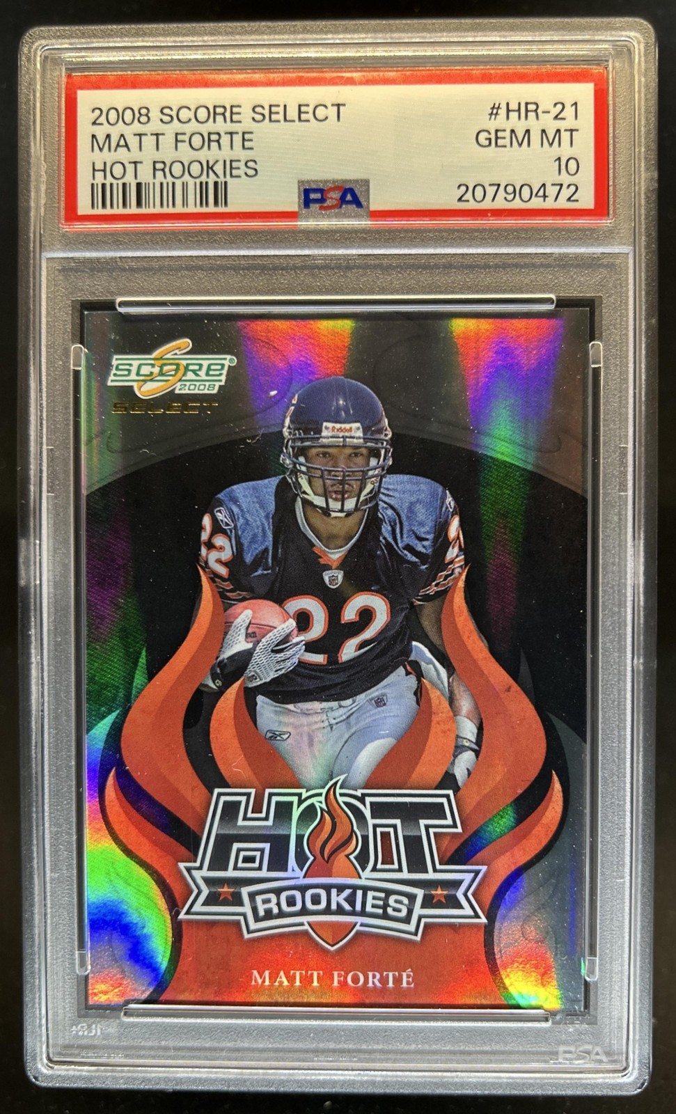 Matt Forte Score Select Hot Rookies #HR21 Base