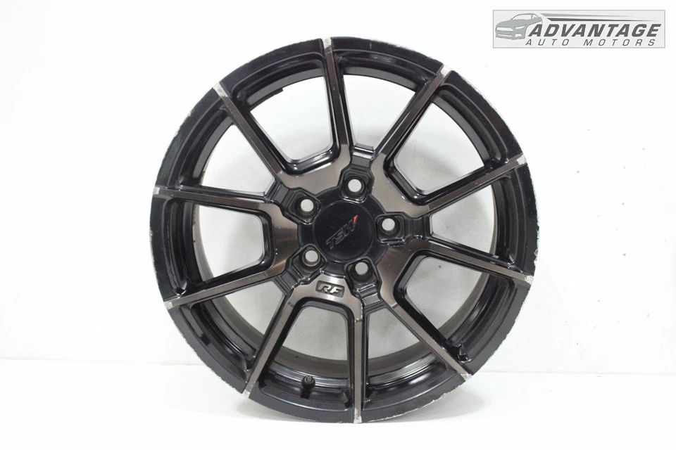 2018-2019 VOLKSWAGEN TIGUAN ARO DE RODA 17" 17X8J 5 RAIOS DUPLOS CHRONO TSW RF - Imagem 2 de 4