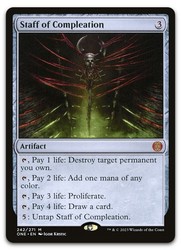 Staff of Compleation #242 Phyrexia: All Will Be One