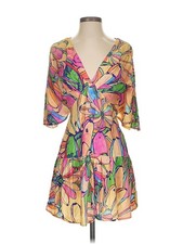 FARM Rio Women Yellow Cocktail Dress P