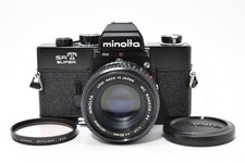  Near Mint- Minolta SRT Super 35mm SLR Film Camera w/ 50mm f/1.7 Lens 95758