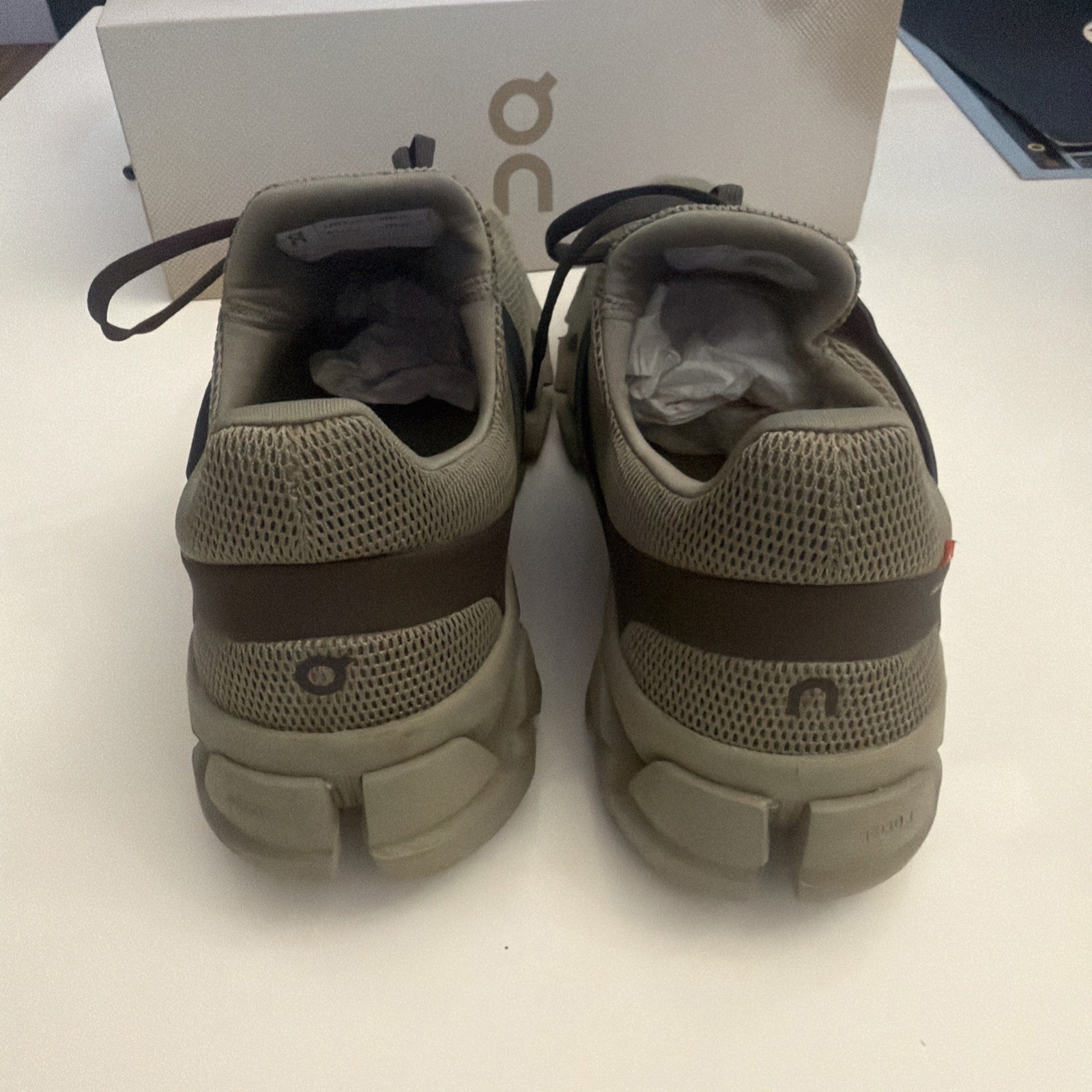 Boxed On Running Cloudswift 3 AD’s Men’s UK Size 8 Khaki Green FASTPOST image 5