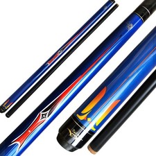 2-Piece Pool cue Stick, 13mm Tip, Short 48" Junior Kid cue, Hardwood Canadian...