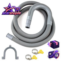 Ablaufschlauch VerläNgerung 0,5-7M Universal Abwasserschlauch FüR Waschmaschine