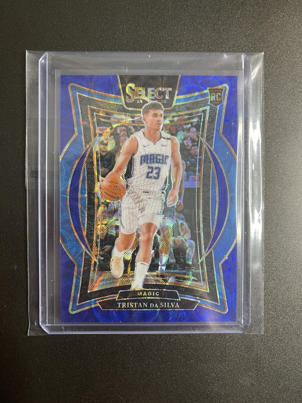 Tristan Da Silva 2024-25 Panini Select #83 Blue Scope Rookie /249 Color Match SP